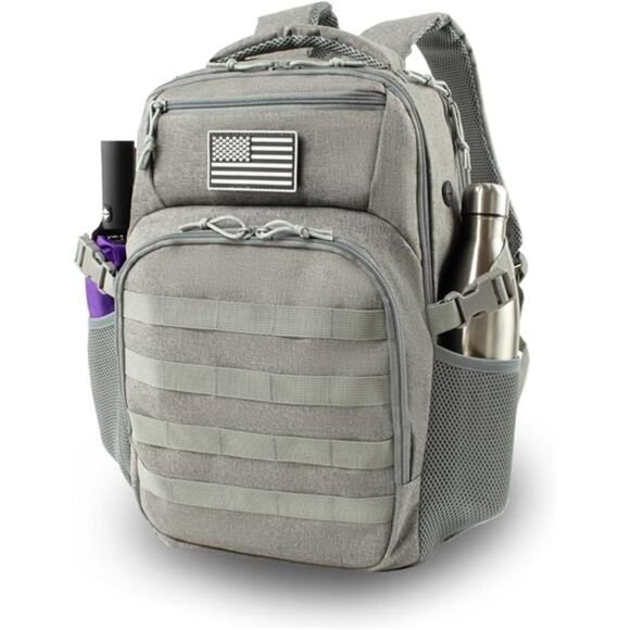 17 inch tactical laptop backpack Raider Series Travel Bag & for Laptops up to 17.3-inch Black Camo a durable design bug out bag will withstand whatever you throw at it. Matein Travel Laptop Backpack, Gray